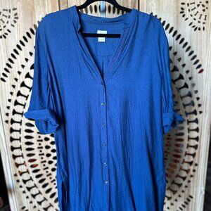 Chico's Shirt Dress Size 3 US size 16/18